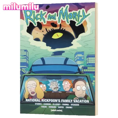หนังสือการ์ตูน Milu Rick And Morty Vol National Rickpoon S หนังสือภาษาอังกฤษดั้งเดิมสำหรับครอบครัว