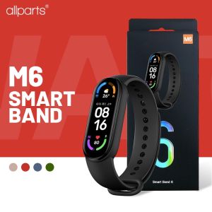 NEW M6 Jam pintar Smart Watch Sport Band Women Man Wristband Fitness Tracker Blood Monitor Bluetooth SmartWatch