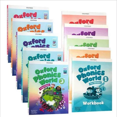 พร้อมส่ง!! Oxford phonics world 1-5 หนังสือ ภาษาอังกฤษ หนังสือเรียน พร้อมแบบฝึกหัด สำหรับเด็กวัยประถม