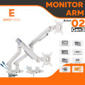 Ergotrend แขนจับจอ 2 แขน monitor arm รุ่น Robot02-Gen3. 