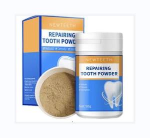 【Expiry 2028 Authentic】New Teeth | Teeth Whitening Tooth Powder Antibacterial Cleaning Herbal Ubat Pemutih Gigi 神龈粉