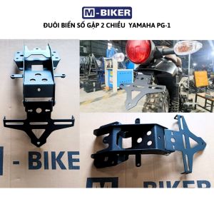 Đuôi biển số yamaha pg1 phụ kiện yamaha pg1 đuôi biển số gập 2 chiều