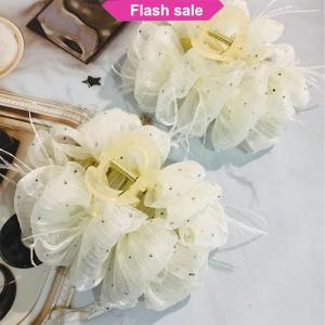 Flash Sale Elegant Temperament Starry Sky Feather Bubble Hair Clip For Women Headwear Hairpin Ornament Accessories