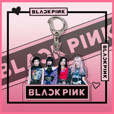 Móc khóa Blackpink Keychain_Móa khóa mica in 2 mặt