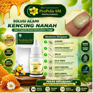 PROPOLIS SM Obat Untuk Mengatasi Gonore Kencing Nanah Sipilis Raja Singa Sakit Saat Kencing Infeksi Saluran Kemih ISK Pria & Wanita Ampuh untuk Membantu Meredakan dengan Efektivitas yang Tidak Sama pada Semua Orang