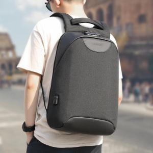 2019 NEW Original Tigernu No Key Anti theft TSA Lock Fashion waterproof Men Backpacks 15.6inch USB Charging Laptop Male Mochila 18L College School Backpack for Boys for Mens