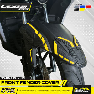 Cover Front Fender Lexi LX 155 Aksesoris Sepeda Motor Matic Motorcycle Rubber Mewah Keren