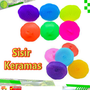 Sisir Keramas Pijat Lembut Kulit Kepala