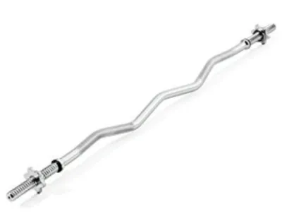 Fitness Gym 1.2m Curl Bar Barbell (4ft) ~EXCELLENT PRODUCT GUARANTEE~