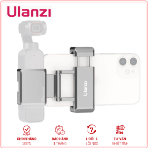 ULANZI ST-24 - HÀNG CHÍNH HÃNG - Ngàm kẹp điện thoại tích hợp giá đỡ cho DJI OSMO POCKET