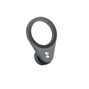 NEXTYOO Lực hút từ tính mạnh Giá đỡ điện thoại từ tính Kết nối khớp cầu Nhựa đen Đế giữ điện thoại trên ô tô Góc nhìn có thể điều chỉnh Giá đỡ điện thoại từ tính trên ô tô Điều hướng ô tô