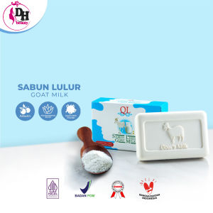 QL Cosmetic - Sabun Lulur Goat Milk Untuk Badan 100gr