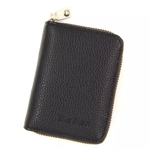 Top Quality Menbense  PU Leather Zipper Card Holder Wallet For Men K99