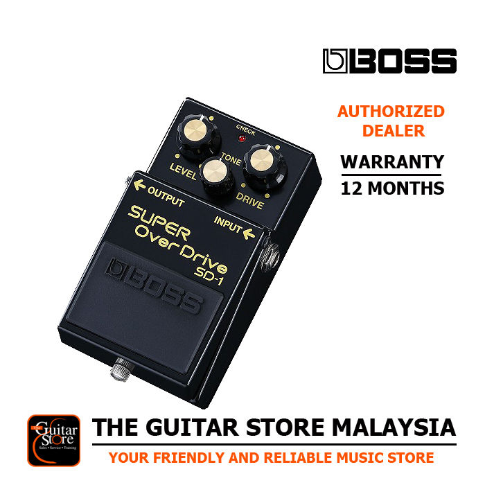 Boss SD-1-4A Limited Edition 40th Anniversary Super
