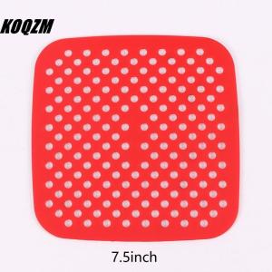 KOQZM🍽🍷 High Quality Air Fryer Silicone Mat Kitchen Accessories Nonstick Baking Mat Pastry Tools Accessories Bakeware Oil Mats