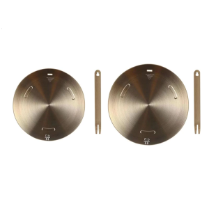 Induction Converter Plate Induction Diffuser Plate Stainless Steel Texture for Quick Heat Transfer and Even Cooking