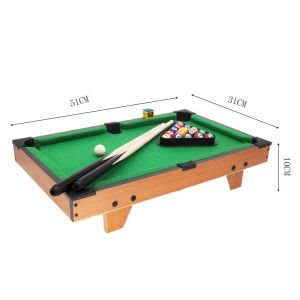 [Ready Stock]120cm Childrens Mini Billiard Table Set Adjustable Metal Feet Stable and Non-slip Parent-child Game