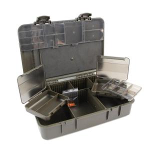 Fishing Tackle Box Internal Divider Container Box Fishing Rig Line Hook Storage Case Organizers Tray Portable