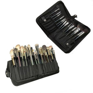 29 lỗ Túi đựng cọ trang điểm có thể gập lại cho phụ nữ Túi đựng cọ mỹ phẩm Dụng cụ trang điểm Dụng cụ trang điểm Túi đựng đồ trang điểm nylon không thấm nước2026