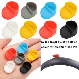 X CRAFT HOME 7 Colors Scooter M365 Accessories Electric Scooter Skateboard Silicone Hook Cover Rear Fender Parts Sleeve Cap Back Mudguard Shield