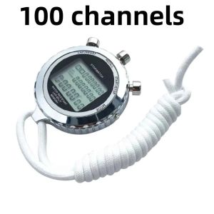 HUYAN High-definition Large Screen Display Electronic Stopwatch Timer Shock-resistant Waterproof LCD Chronograph Digital Timer Professional with Strap Sport Stopwatch Athletic Competitions