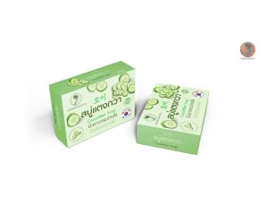 CUCUMBER SOAP สบู่แตงกวา ผิวขาวกระจ่างใส