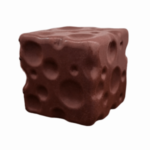 GEANAN 6cm Cheese Squeezed Cube Realistic Super Soft Cheese Squishy Toy Kids Toy Elastic Cheese Pinch Office Desk Toy