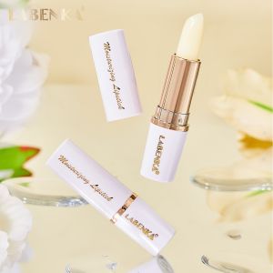 LIPSTICK HYALURONIC ACID MOISTURIZING LIPSTICK WHITE WATERPROOF & LONG LASTING L06