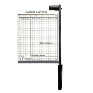 TSEVD ทนทานสำหรับงานหนัก เครื่องตัดกระดาษ A4 ฐานโลหะสำหรับตกแต่ง ตัดได้อย่างแม่นยำ ที่ตัดบัตรกระดาษ เครื่องมือสำหรับตัด มืออาชีพอย่างมืออาชีพ กิโยตินกระดาษ A5 เดสก์ท็อป