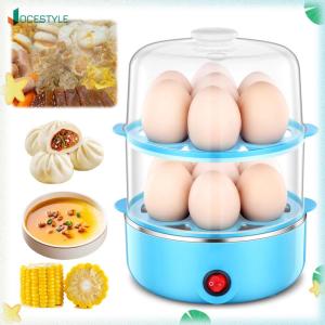 JOCESTYLE เครื่องต้มไข่ไฟฟ้ารุ่นใหม่พร้อมระบบตัดไฟอัตโนมัติและถาดทำไข่แบบไม่ติด สำหรับการทำอาหารเช้าอย่างรวดเร็ว