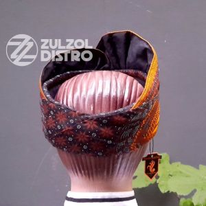 Udeng Bali Batik Permanen Siap Pakai Kualitas Premium Full Kain Tanpa Busa