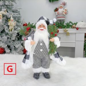 Christmas Santa Claus Doll Toy figures Collectible for Party festival Christmas Gifts