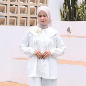 Kalisha - Blouse Wanita Blouse Korean Style Kemeja Wanita Dewasa Baju Atasan Wanita Elvina Blouse
