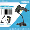 Xprinter XP-9100 1D Barcode Scanner Wired USB Type Portable for POS P2P. 