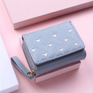 AURORA Dompet Pendek Wanita Mini Lipat – Dompet Kartu & Coin Elegan Terbaru 2026