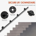 Handrails for Indoor Stairs for Stairs Steps,Metal Non-Slip Easy Install for Outdoor Indoor Stairs Porch Deck Hand Rail. 