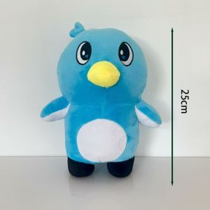 BEAUTY FINGER Plush Milo Plushie Soft Stuffed Animal Plush Toy Cute Cartoons Doll for Desktop Decoration
