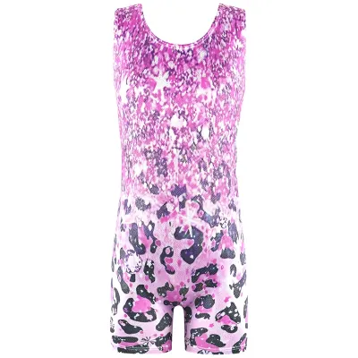 3-14 years old Gymnastics Sports Uniforms for sports training Five styles of Girl body shape training