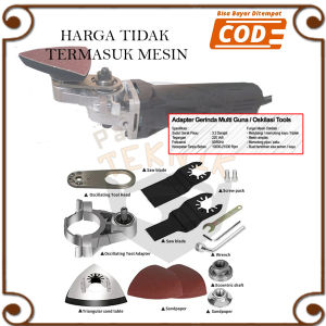 Angle Grinder Konverter Adapter Gerinda Set Alat Pengubah Mesin Gurinda Jadi Oskilasi Mesin Gurinda