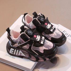 Christmas Gift Halloween Kawaii Youth Kuromi Casual Shoes Sanrio Autumn Winter Childrens Warm Running Shoes Student Cartoon Anime Versatile Sports Shoes