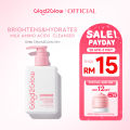 Glad2Glow Milk Amino Acid Gentle Cleanser Face Wash Hydrating Facial Cleanser Smooth Skin Oil Control(80ml)氨基酸洗面奶. 