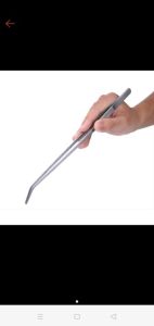 Pinset Aquascape Kandila Bahan Stainless Anti Karat Model Lurus dan Bengkok Panjang 27 cm Polos Untuk Tanaman Aaquarium Produk Original Murah