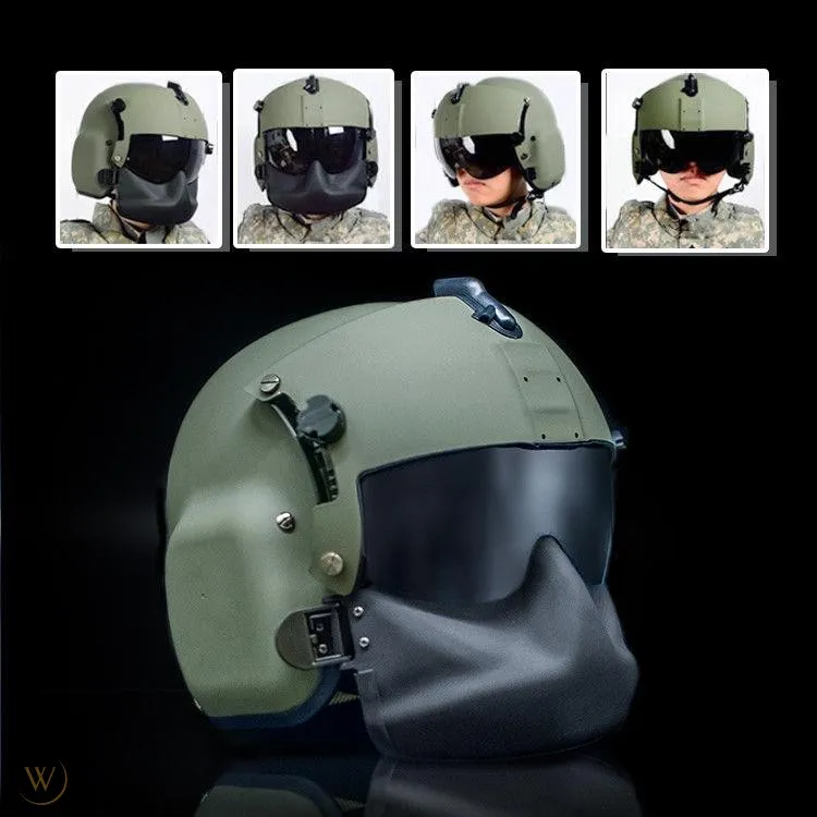 หมวกนักบินเฮลิคอปเตอร์ BlackHawk HGU-56P Helmet Replica