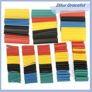 Ditur 164pcs Heat Shrink Tubing Insulated Shrinkable Tube Wire Cable Sleeve Kit