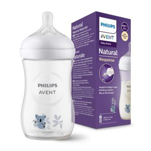 Philips Avent Decorated Natural Response Feeding Baby Bottle Botol Susu Bayi