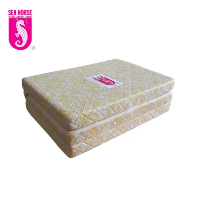 SEA HORSE Single Size Tri-Fold Foam Mattress (PRE-EV-3F) Flippable Mattress for Camping Guest Bed