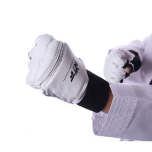 SOTOP Dividing Fingers Half Finger Sanda Training Palm Protect Wrist Support Wtf Protective Equipment Martial Arts Boxing Gloves Kickboxing Glove Taekwondo Glove Protect Gloves