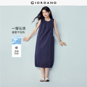 Giordano Women Women Dress - Non-Elastic Free Shipping 05466314