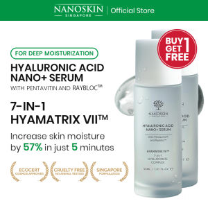 [Buy 1 Get 1] Nano Skinz SG Hyaluronic Acid Serum 30ml - Skin Vitality Ant-aging Promotes Healthy Skin