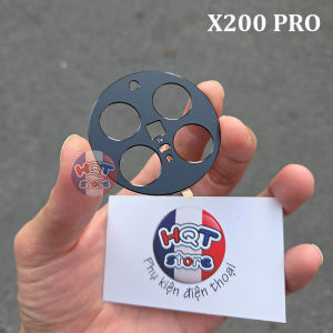 Miếng dán kim loại bảo vệ Camera Vivo X300 Pro / X300 / X200 Ultra / X200 Pro / X200 Pro Mini / X100 Ultra hợp kim nhôm